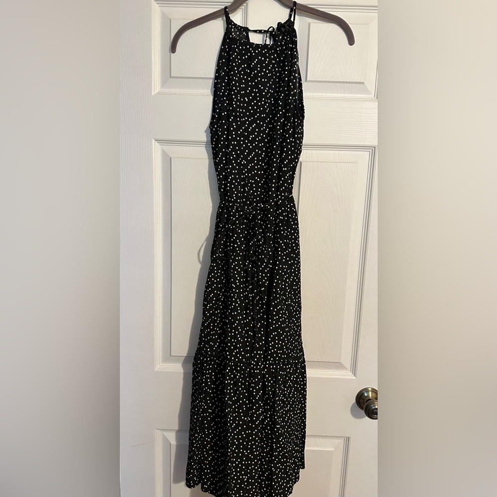 Banana Republic Black and White pocka dot Dress